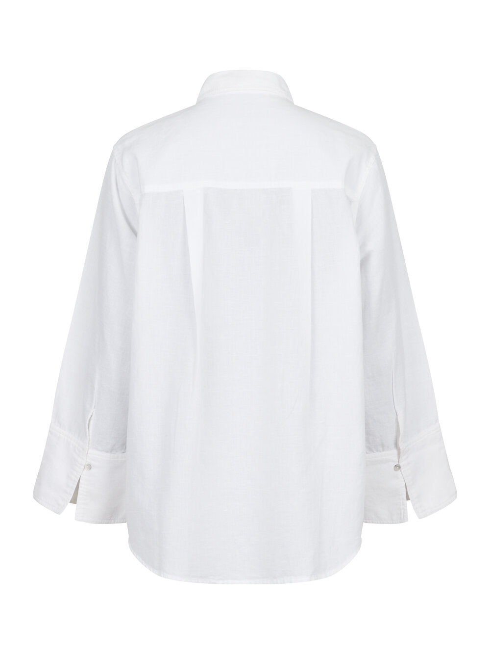 Hope hørskjorte - White